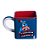 Caneca de Cerâmica Quadrada Captain America Marvel Comics - 300ml - 1 unidade - Zona Criativa - Rizzo - Imagem 1