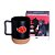 Caneca de Vidro Naruto com Cortiça Akatsuki - 350ml - 1 unidade - Zona Criativa - Rizzo - Imagem 3