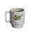 Caneca de Cerâmica Tina Baby Yoda Star Wars The Mandalorian - 400ml - 1 unidade - Zona Criativa - Rizzo - Imagem 1
