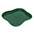 Bandeja Orgânica  - 18x14,5 cm -   Verde Folha - 1 unidade - Só Boleiras - Rizzo - Imagem 1