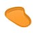 Bandeja Orgânica  - 17x11 cm - Papaya - 1 unidade - Só Boleiras - Rizzo - Imagem 1