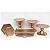 Kit Comemore MAIS Premium - 33 Rose Gold - 01 Unidade - Só Boleiras - Rizzo Festas - Imagem 1