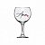 Taça de Vinho / Gin Grande Decorada - "Amor" - 615 mL - 1 unidade - AllMix - - Imagem 1