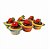 Bandeja de Forma Muffin Forneável Color 50g - 30 Unidades - Ecopack - Rizzo - Imagem 1