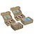 Caixa P/ 4 Brigadeiros Compose Flork P - 10 Unidades -  Cromus - Rizzo - Imagem 1