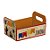 Caixote de Cartão Junina Kraft M - 1 Unidade - 22cmX15cmX8cm - Cromus - Rizzo - Imagem 1