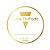 Adesivo "Cone Trufado com Validade" - Ref.2004 - Hot Stamping - Dourado - 50 unidades - Stickr - Rizzo - Imagem 1