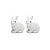 Coelhos Resina Branco - 2 Unidades - Cromus - Imagem 1