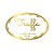 Adesivo "Truffa com Validade" - Ref.2014 - Hot Stamping - Dourado - 100 unidades - Stickr - Rizzo - Imagem 1