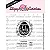 Cartela de Carimbos Mini - Ovos de Páscoa - Lilipop Carimbos - 01 Unidade - Rizzo - Imagem 1