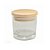 Pote de Vidro Hermético com Tampa de Madeira 110 ml - 8x6cm - 1 unidade - Rizzo - Imagem 1
