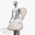 Kit Fantasia Carnaval - Borboleta - Branco - Mod:81 - 01 unidade - Rizzo - Imagem 2