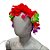 Tiara Havaiana - Flores Sortidas  - Mod:6906 - 01 unidade - Rizzo - Imagem 4