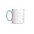Caneca Color Dots Verde Alegria 300 mL - Cromus - 01 un - Rizzo - Imagem 1