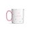 Caneca Color Dots Rosa Amor 300 mL - Cromus - 01 un - Rizzo - Imagem 1