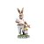 Coelho Decorativo de Resina com Filhote - Fancy - 1 unidade - Cromus - - Imagem 1