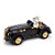 Coelho Decorativo de Resina Dirigindo Carro - Black Label (preto/branco) - 1 unidade - Cromus - - Imagem 1
