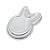 Forma Ballerine Coelho P 15 cm - Ref 1037 -  unidade - Caparroz - Rizzo - Imagem 1