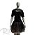 Saia Tule preto com Glitter - 40cm - Mod:186A - 01 unidade - Rizzo - Imagem 3