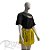 Saia Havaiana - Adereço de Carnaval  - Amarelo - 40cm - Mod:467 - 01 unidade - Rizzo - Imagem 1