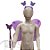 Kit Fantasia Carnaval - Borboleta - Roxo - Mod:6215 - 01 unidade - Rizzo - Imagem 1
