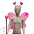 Kit Fantasia Carnaval - Borboleta -Rosa - Mod:6215 - 01 unidade - Rizzo - Imagem 1