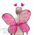 Kit Fantasia Carnaval - Borboleta -Rosa - Mod:6215 - 01 unidade - Rizzo - Imagem 2