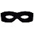 Máscara de Carnaval - Zorro - Mod 6418 - Preto - 01 unidade - Rizzo - Imagem 1