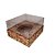 Caixa Ovo de Colher - Meio Ovo de 500g - 20,5cm x 17cm x 9,7cm - Kraft Coelhinhos - 5 unidades - Assk - Rizzo - Imagem 1