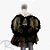 Kit Fantasia Carnaval - Anjo - Preto - Mod:607 - 01 unidade - Rizzo - Imagem 1
