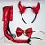 Kit Fantasia Carnaval - Diabinha - Mod:6263  - 01 unidade - Rizzo - Imagem 1