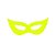 Máscara de Carnaval em Papel - Gatinho - Amarelo Neon - Mod 6943 - 12 unidades - Rizzo - Imagem 1