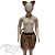 Kit Fantasia Carnaval - Onca mod 618 - 01 unidade - Rizzo - Imagem 1