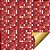 Folha para Ovos de Páscoa Double Face Crystal Vermelho 69x89cm - 05 unidades - Cromus - Rizzo - Imagem 1
