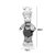 Boneco de Páscoa - Coelho Super Chef com Bolinho - M - 01 UN - Cromus - Rizzo - Imagem 2