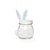 Vidro com Orelinha Azul Páscoa 8x6cm - 01 Unidades - Cromus - - Imagem 1
