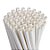 Canudo de Papel - Branco - 22cm - 100 UN - ArtLille - - Imagem 1