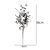 Galho com Folhas e Flores - Rosa Candy - 01 unidade - Cromus Natal - - Imagem 2