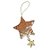 Enfeite para Pendurar - Estrela  - Rosê - 8cm - 01 unidade - Natal - Rizzo - Imagem 1