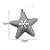 Enfeite para Pendurar - Estrela Heaven - Azul - 13cm - 01 unidade - Natal Tok da Casa - Rizzo - Imagem 2