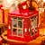 Caixa Para Panetone com Gaveta e Doces 500g Linha Sweet Home Natal - 01 unidade - Rizzo - Imagem 1