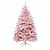 Árvore de Natal Andes Nevada Rosa 1,5 metros - 1un - Cromus Natal - Rizzo - Imagem 1