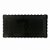 Bandeja Retangular Plástico Liso Preto - 16x30cm - 1 Un - Rizzo - Imagem 1