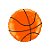 Balão de Festa Metalizado 20" 50cm - Bola Basquete - 1 unidade - Rizzo - Imagem 1