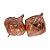 Kit Bola Pião - Rose Gold - 10cm - 2 UN - Rizzo - Imagem 1