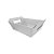 Cesta de Papel P 9,5x14x5cm - Branco - 10 Unidades - ASSK - - Imagem 1