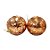 Kit Bola Lantejoula - Rose Gold - 10cm - 2 UN - Rizzo - Imagem 1