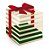Caixa para Panetone 500g G 14,4x14,4x16cm - Sofisticação - 01 unidade - Cromus Natal - Rizzo - Imagem 1