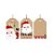 Tag Decorativa com Furo - Noelito - 5x8cm - 12 unidades - Imagem 1