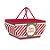 Cesta com Alça - Natalie - 25x15x14cm - 1 unidade - Cromus Natal - Rizzo - Imagem 1